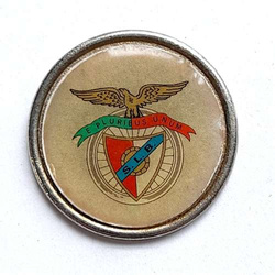 Odznaka Benfica Lizbona herb (polewa epoksydowa)