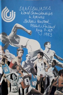 Podręcznik statystyczny Mistrzostwa Świata w lekkiej atletyce Helsinki (07-14.08.1983)
