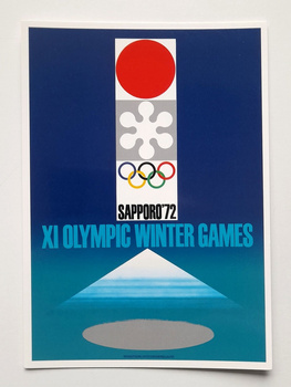 Pocztówka Zimowe Igrzyska Olimpijskie Sapporo 1972 (MKOl)