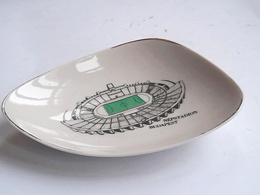 Talerz porcelanowy ozdobny Nepstadion Budapeszt (Węgry)