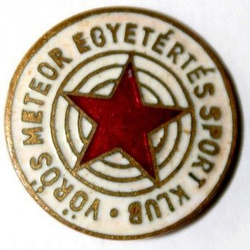 Vörös Meteor Egyetertes SK Budapaszt (emalia)