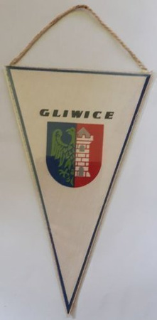 Proporczyk 40 lat GZKS Sośnica Gliwice