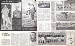 Tygodnik Stadion Czechosłowacja Rocznik 1959 (kompletny 52 numery, oprawiony)