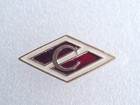 Odznaka Spartak Moskwa duży romb (ZSRR, lakier)