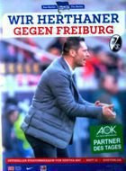 Program Hertha BSC Berlin - SC Freiburg (15.02.2015) - Bundesliga