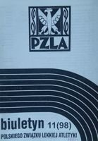 Biuletyn Polskiego Związku Lekkiej Atletyki 11/1998