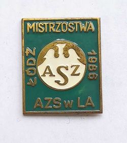 Odznaka Mistrzostwa Akademickiego Związku Sportowego w lekkiej atletyce (Łódź, 1986)