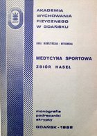 Medycyna sportowa. Zbiór haseł
