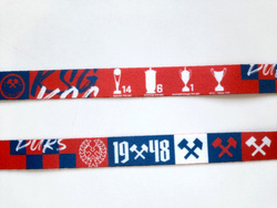 Smycz Górnik Zabrze z podwójnym uchwytem (produkt oficjalny)