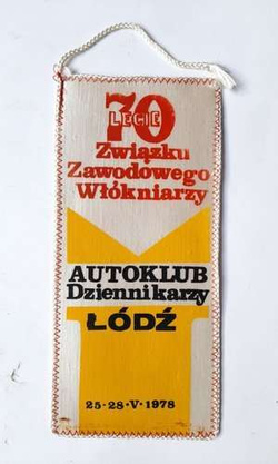 Proporczyk Ogólnopolski Samochodowy Rajd Dziennikarzy Polichno'78