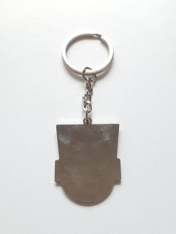 Brelok Arka Gdynia herb, metalowy (produkt oficjalny) 
