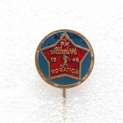 Odznaka FK Maldost Rogatica herb (Bośnia, epoksyd, sygnowana)