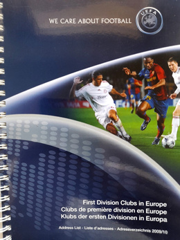 Informator UEFA Kluby pierwszych lig Europy 2009-10