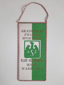 Proporczyk AZS KU WSPS Warszawa (PRL)