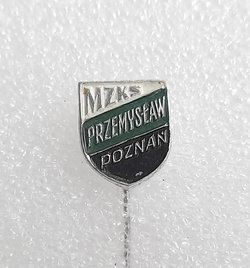 Odznaka MZKS Przemysław Poznań (PRL, lakier)