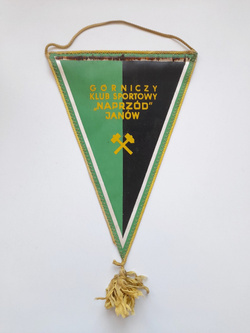 Proporczyk GKS Naprzód Janów (PRL)