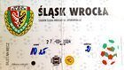 Bilet WKS Śląsk Wrocław - Chrobry Głogów III liga (27.03.2004)