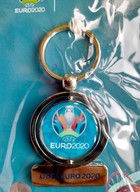 Brelok Euro 2020 logo dwustronny (produkt oficjalny)