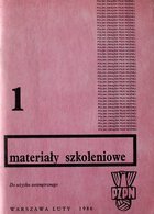 Materiały szkoleniowe PZPN Zeszyt 1/86 (do użytku wewnętrznego)