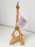 Miniatura Wieża Eiffla 3D Igrzyska Olimpijskie i Paraolimpijskie Paryż 2024, pozłacana 22 cm (produkt oficjalny)