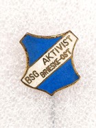 Odznaka BSG Aktivist Brieske-Ost (NRD, emalia)