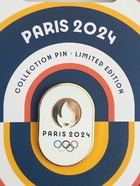 Odznaka Igrzyska Olimpijskie Paryż 2024 oficjalne logo (produkt oficjalny)