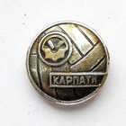 Odznaka Karpaty Lwów piłka (ZSRR, lakier)