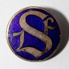 Odznaka Sandvikens IF (emalia, sygnowana)