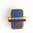 Odznaka Spartakiada Młodzieży 1975 (PRL, emalia)