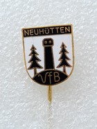 Odznaka VfB Neuhütten (emalia, sygnowana)