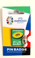 Odznaka miasto-gospodarz Stuttgart UEFA Euro 2024 Niemcy (produkt oficjalny)