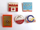 Odznaki Igrzyska Olimpijskie Montreal 1976 Polska - 5 sztuk