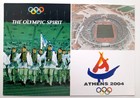 Pocztówka Igrzyska Ateny 2004. Duch olimpijski (Grecja)