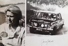 Pocztówka Janina Jedynak - rajdy samochodowe (Klub Kolekcjonera)