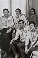 Pocztówka Polscy medaliści XX Mistrzostw Europy w Boksie Belgrad 1973 (Klub Kolekcjonera)
