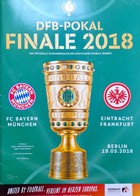 Program Finał Puchar Niemiec Bayern Monachium - Eintracht Frankfurt (19.5.2018)