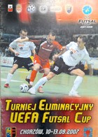 Program Turniej Eliminacyjny UEFA Futsal Cup (Chorzów, 10-13.9.2007)