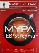 Program mecz MyPa-47 - EB Streymur Puchar UEFA (19.7.2007)