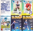 Programy meczowe Slovan Liberec 1994-2013, Czechy (6 numerów)