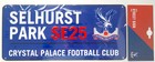 Tabliczka adresowa Crystal Palace FC - Selhurst Park (produkt oficjalny)