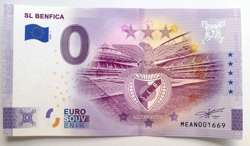 Banknot kolekcjonerski Benfica Lizbona nominał 0 euro (produkt oficjalny)
