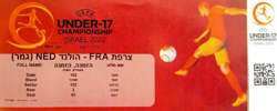 Bilet Holandia - Francja Finał Mistrzostw Europy U-17 (1.6.2022)