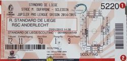 Bilet Standard Liege - RSC Anderlecht Jupiler Pro League (25.01.2015)