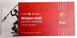 Bilet kolekcjonerski mecz RTS Widzew Łódź - Lechia Gdańsk PKO BP Ekstraklasa (31.7.2022)