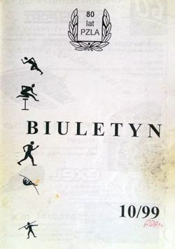 Biuletyn Polskiego Związku Lekkiej Atletyki 10/1999
