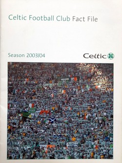 Celtic Glasgow. Oficjalny Informator na sezon 2003/2004