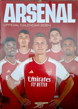 Kalendarz Arsenal Londyn 2024 (produkt oficjalny)