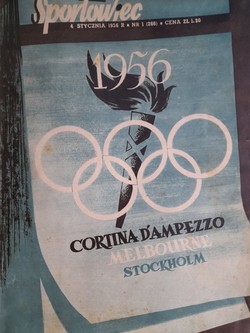 Magazyn Ilustrowany Sportowiec - Rocznik 1956 (oprawiony, kompletny)