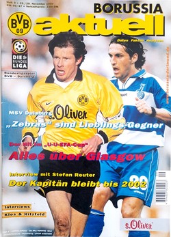 Magazyn-program Borussia aktuell (nr 9, 25-28.11.1999)