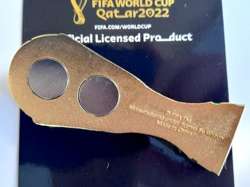 Magnes Mistrzostwa Świata Katar 2022 trofeum (produkt oficjalny) 7 cm